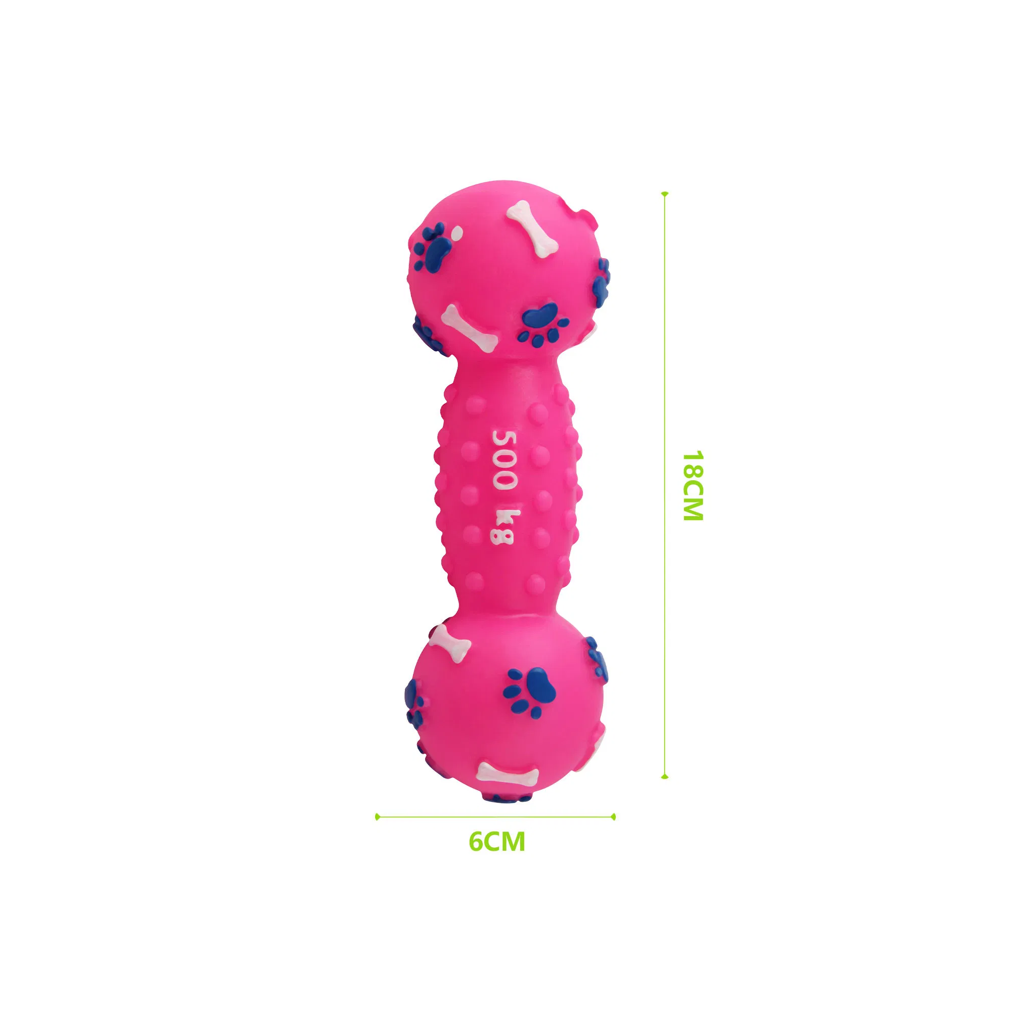 Juguete de masticar interactivo para perros grandes, resistente a mordidas, hecho de goma molar ecológica, ideal para entrenamiento