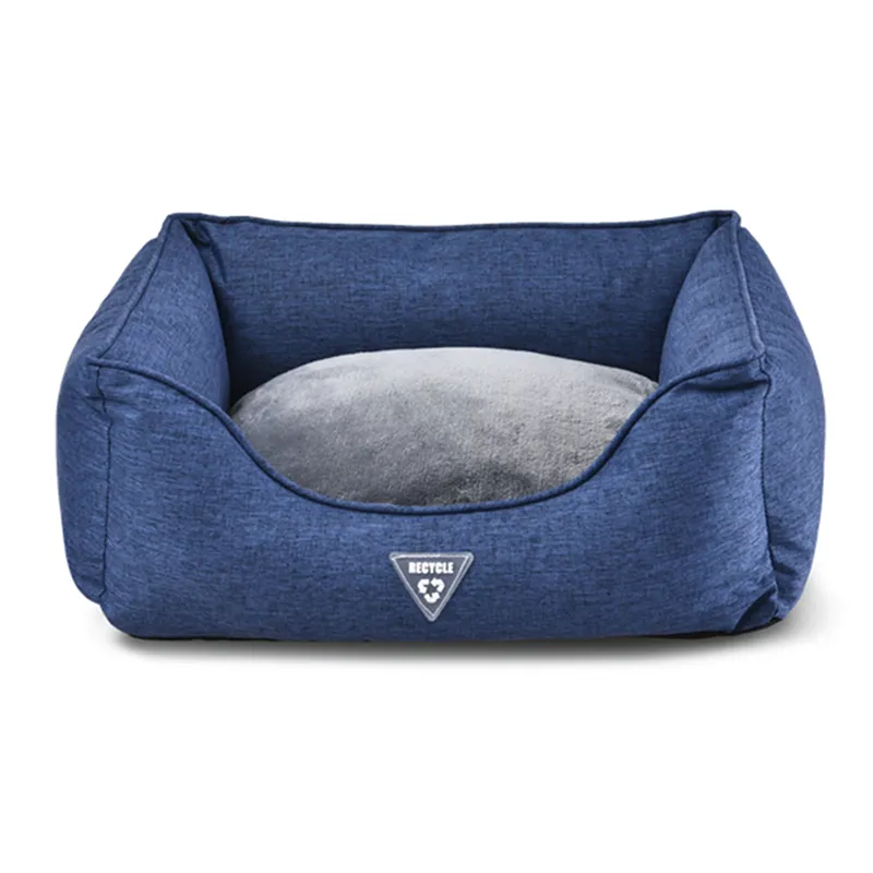 Cama para perros cómoda y ecológica hecha de material reciclado
