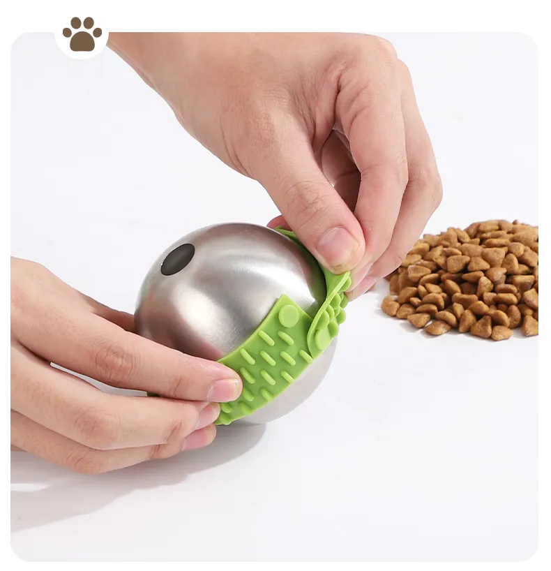 Bola alimentadora de alimentos para mascotas