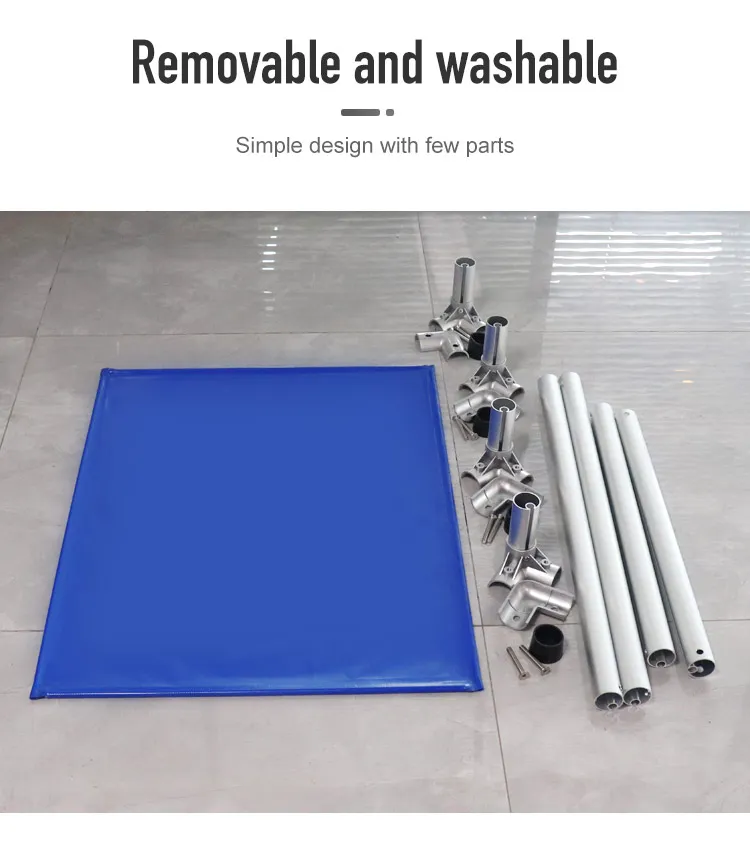 Ventas Calientes Cama para Perros Elevada Personalizada de Aluminio Resistente a Mordeduras para Exterior Ecológica