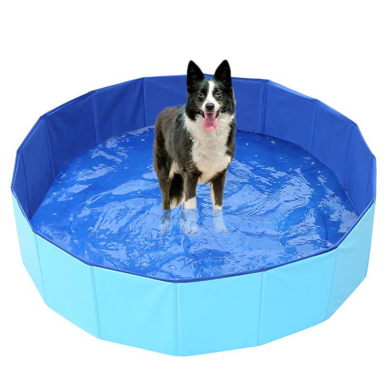 Piscina portátil para baño de perros para fácil viaje y montaje