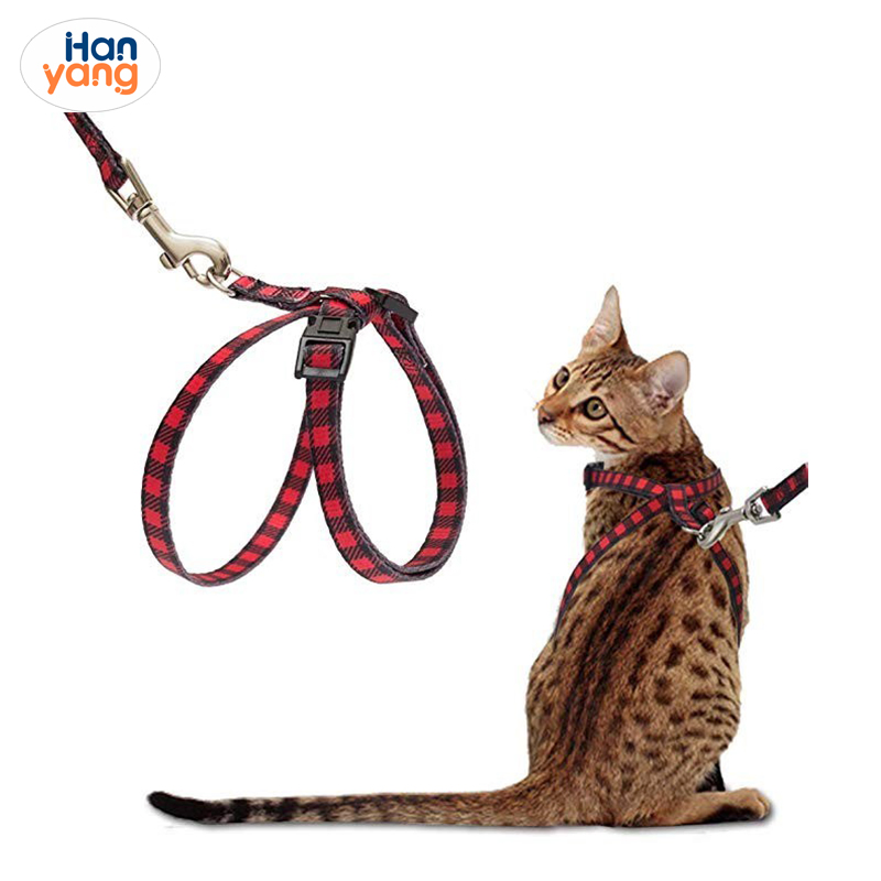 Muestras gratuitas de productos para mascotas Hanyang, suministros para mascotas, chaleco para perros, producto personalizado para mascotas, arnés para gatos, arnés para gatos y perros con correa