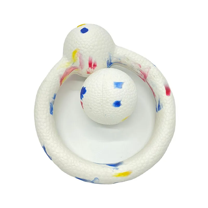 Productos para perros bola de mordida de material EVA juguetes para masticar juguetes interactivos para mascotas