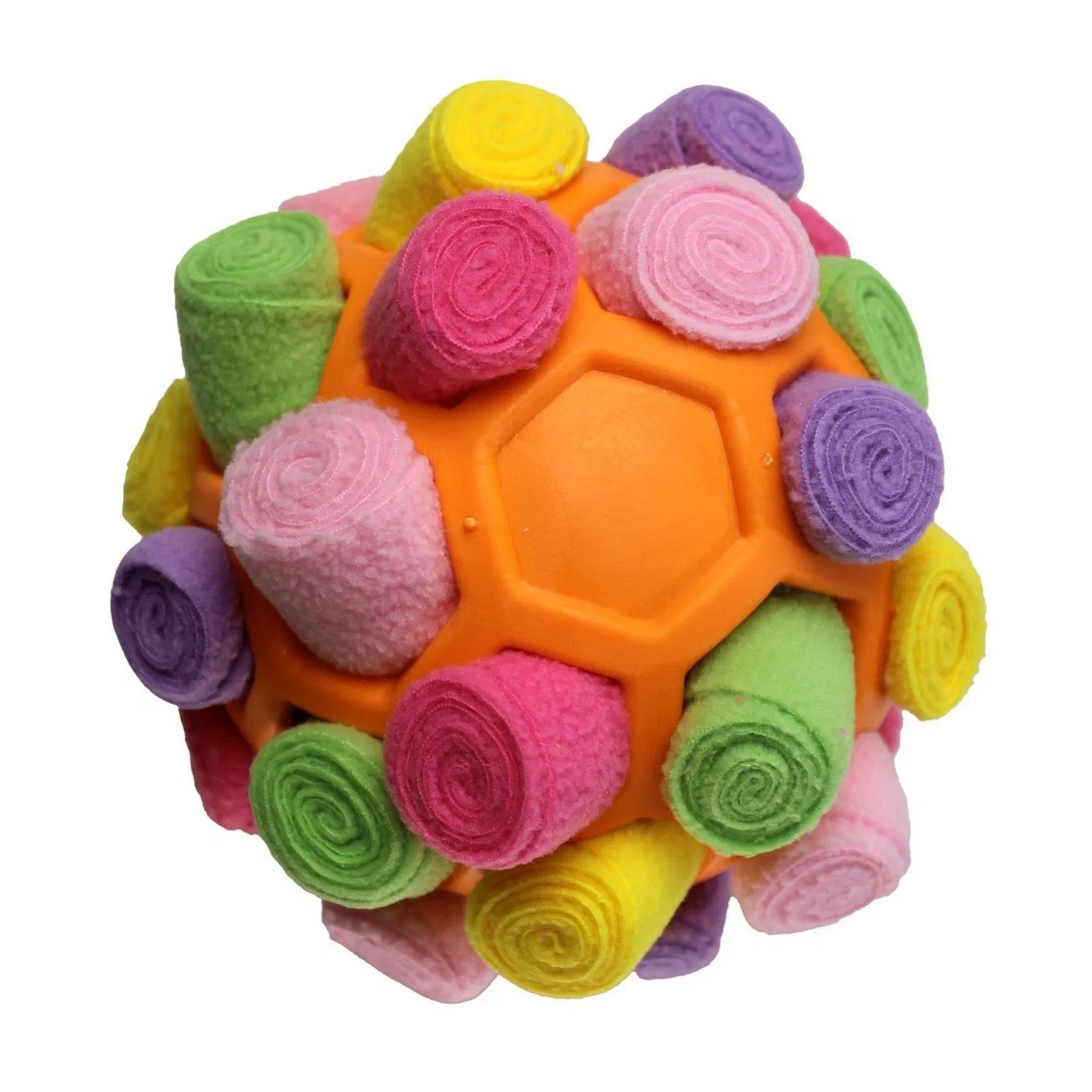 Juguete interactivo duradero para perros con diseño de rompecabezas de bola de goma dispensadora de comida oculta, juguete de entrenamiento de estimulación mental para alimentación lenta, uso en interiores