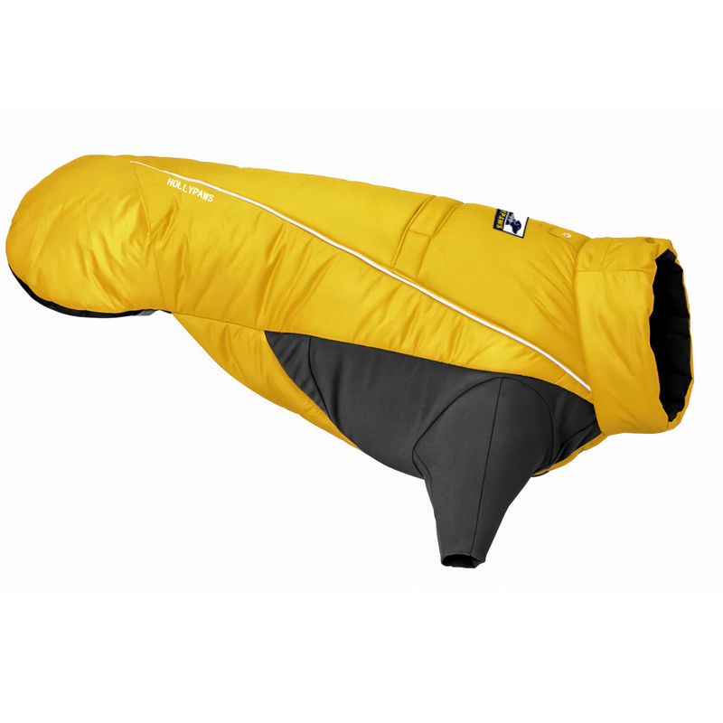 Chaqueta de perro acolchada impermeable y reflectante para invierno, abrigo cálido para perros medianos y grandes