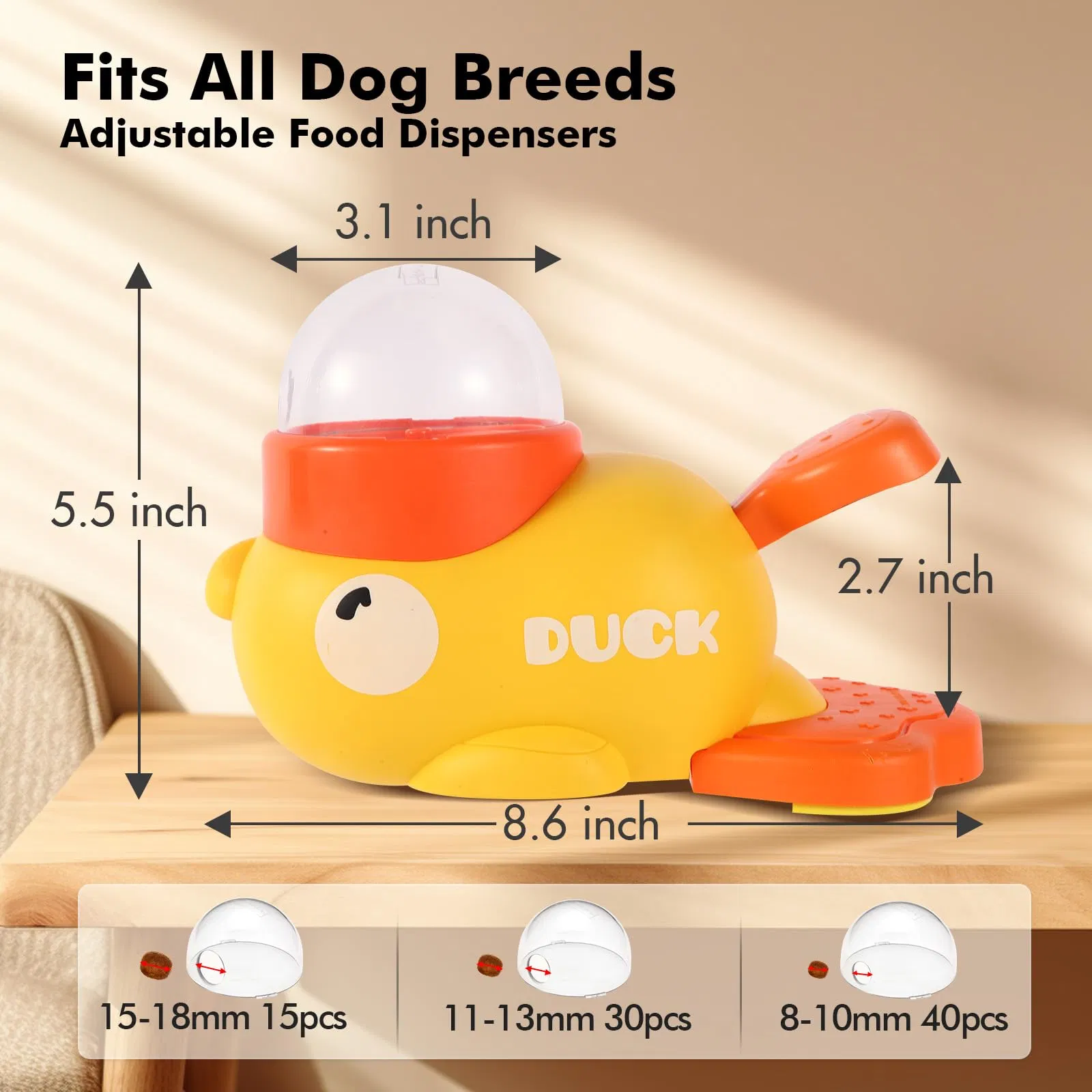 2-in-1 Juguete para perro interactivo dispensador de golosinas