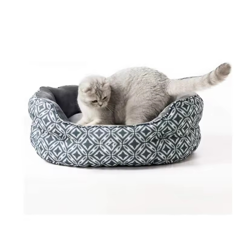 Colchón multifuncional cómodo y portátil para mascotas con cama removible para perros y gatos