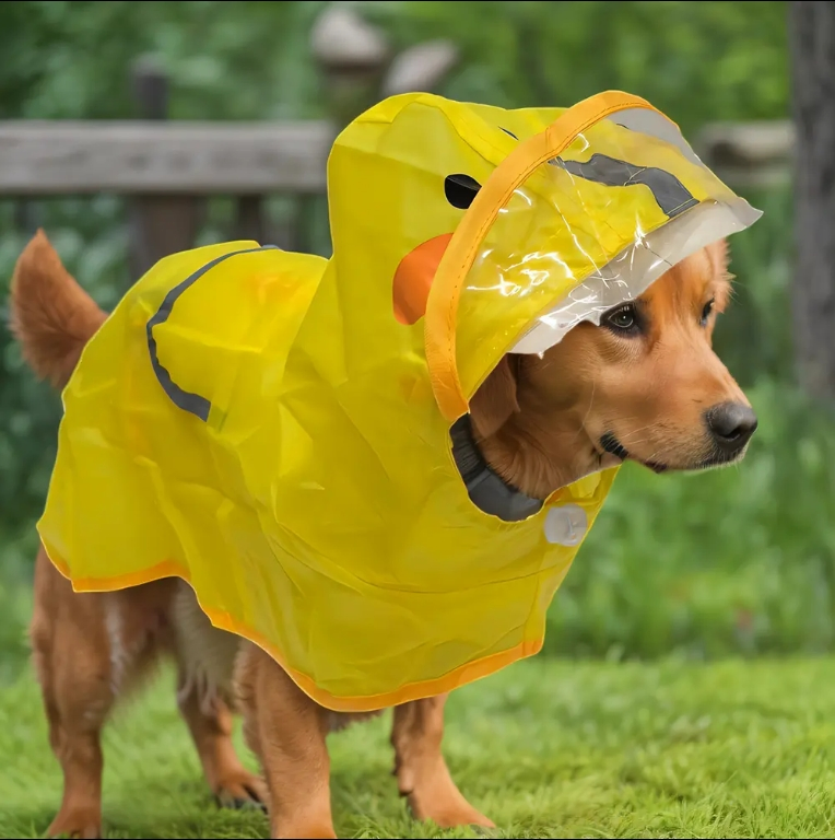 Abrigo de Lluvia de TPU Premium para Perros: Equipamiento para Mascotas 100% Impermeable