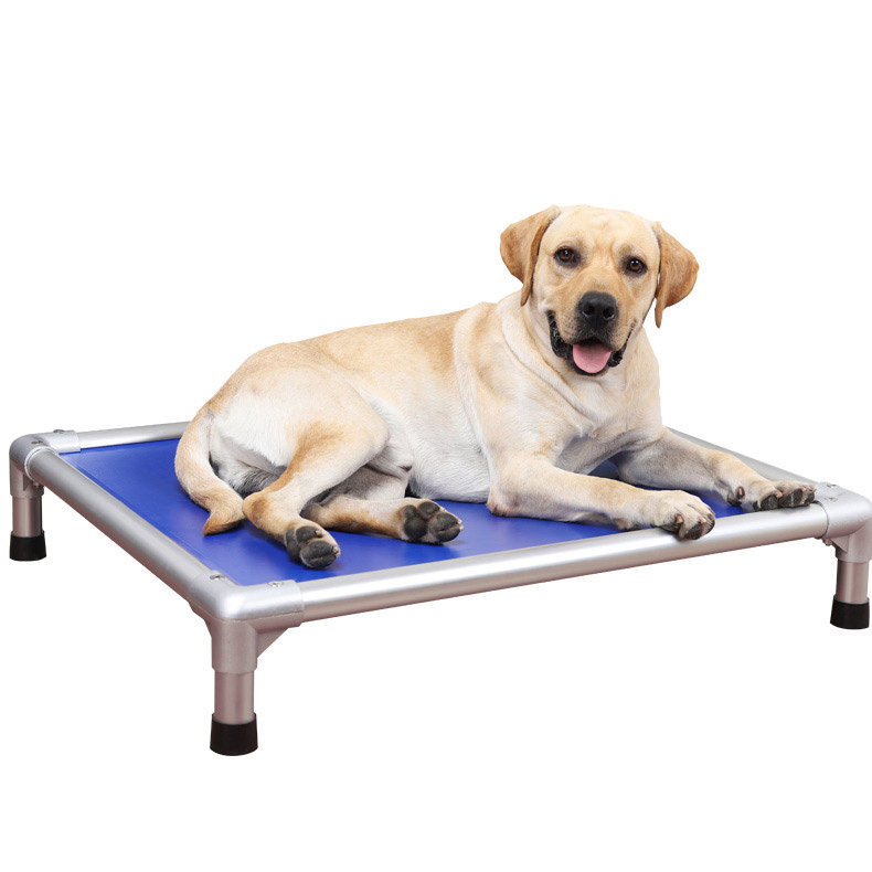 Ventas Calientes Cama para Perros Elevada Personalizada de Aluminio Resistente a Mordeduras para Exterior Ecológica