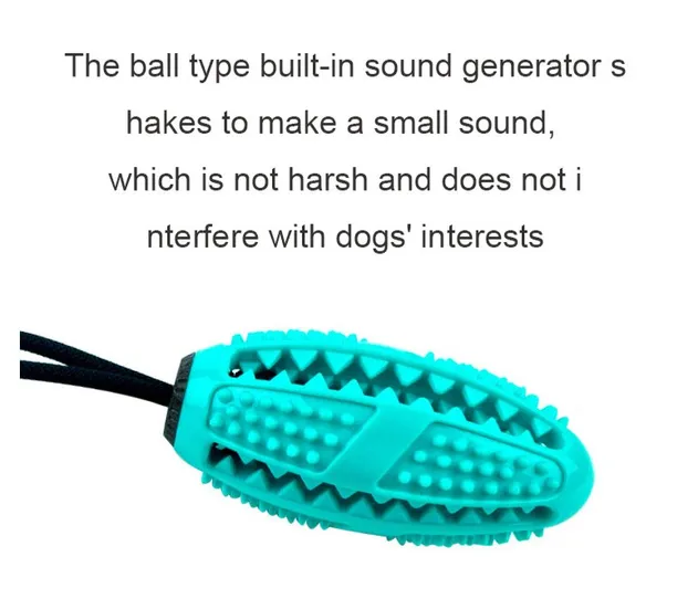 Juguete interactivo para perros con cuerda de succión, bola para masticar, juguete molar para mascotas