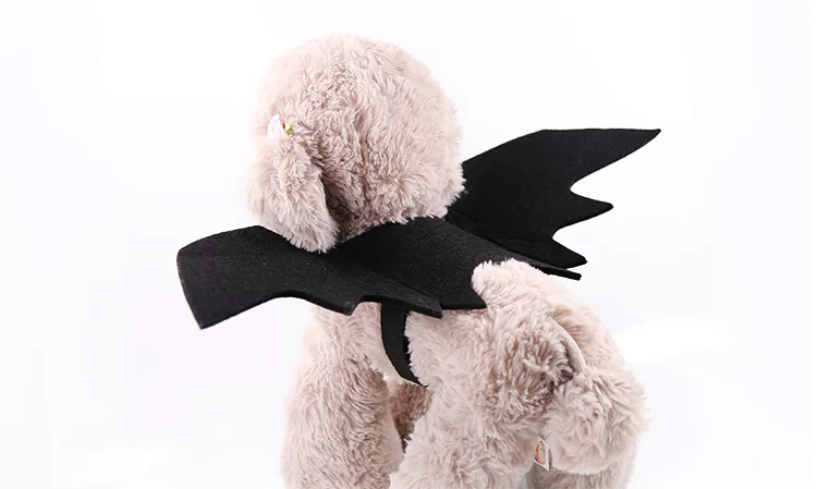 Ropa de Halloween para perros grandes, disfraz de cosplay, ropa de alas de murciélago para mascotas