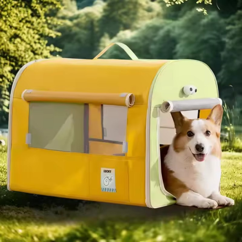 Funda de asiento para perro premium 2-in-1 para seguridad en viajes