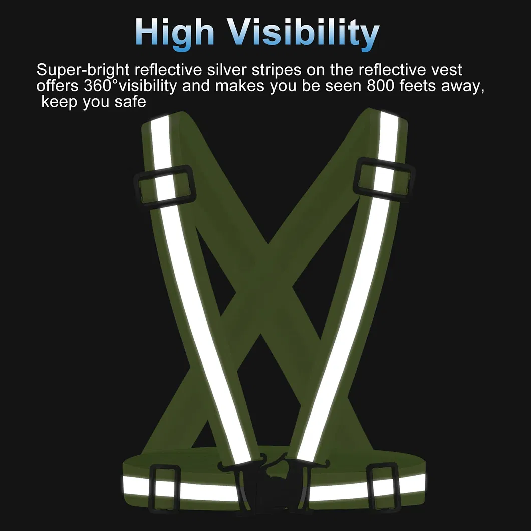 Cinturón Reflectante de Seguridad Ajustable