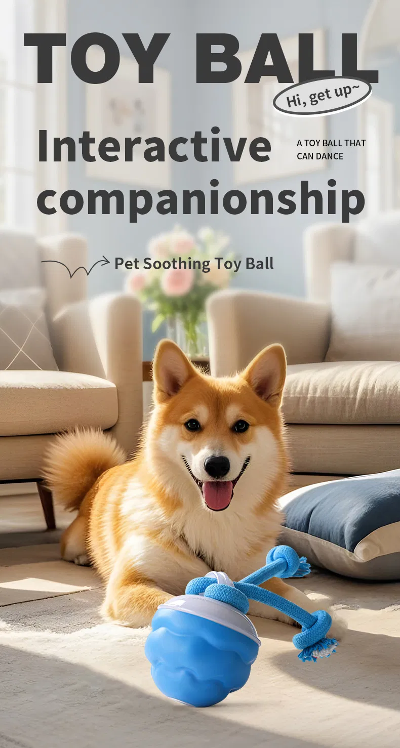 Juguetes interactivos para perros que saltan y rebotan al ser tocados