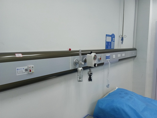 Horizontal Bed Head Panel Patient Bed Head Unit