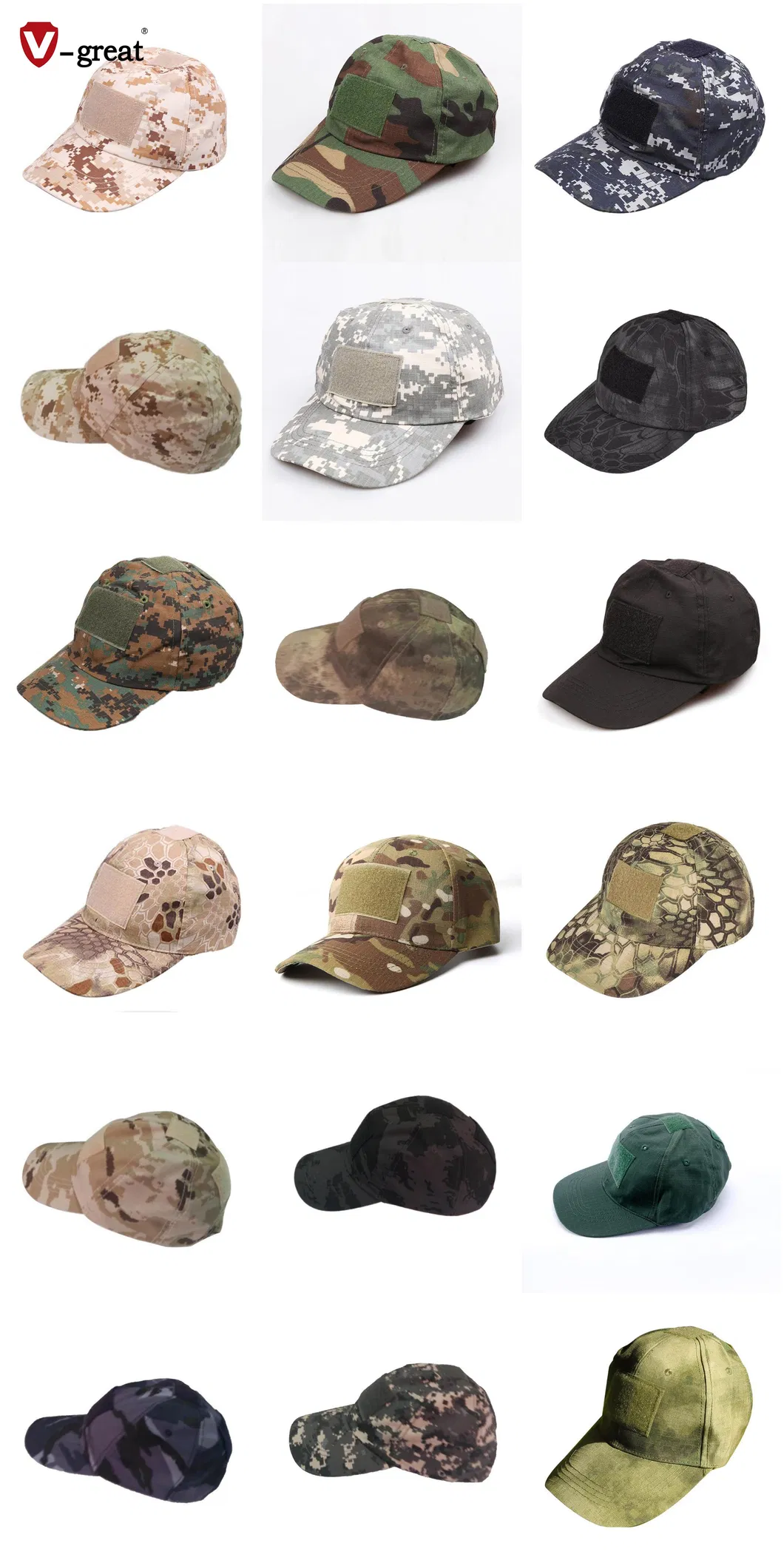 Tactical Baseball Cap View