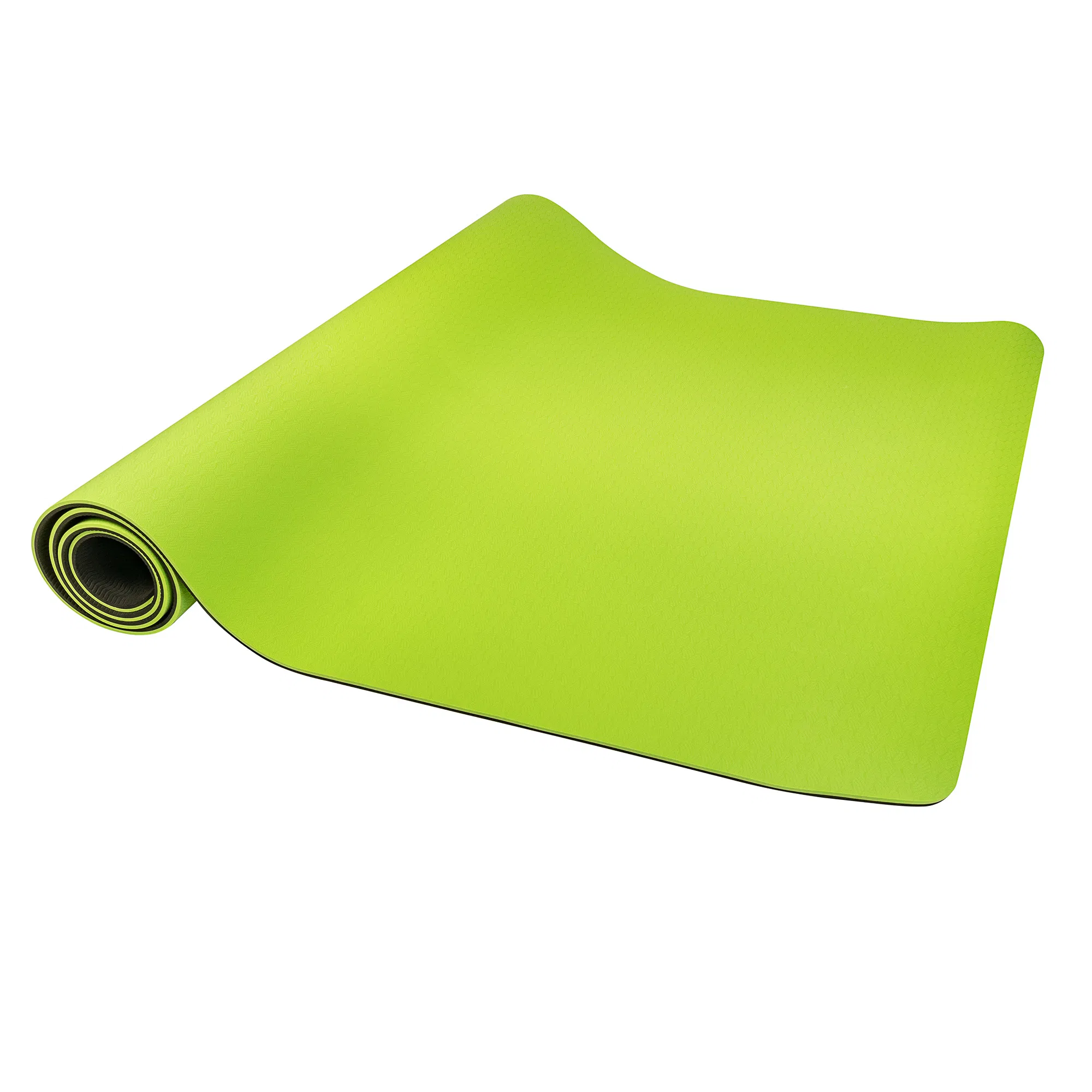 Skin Friendly and Eco Friendly Portable Exercise Fitness Anti Slip PVC Yoga Mat