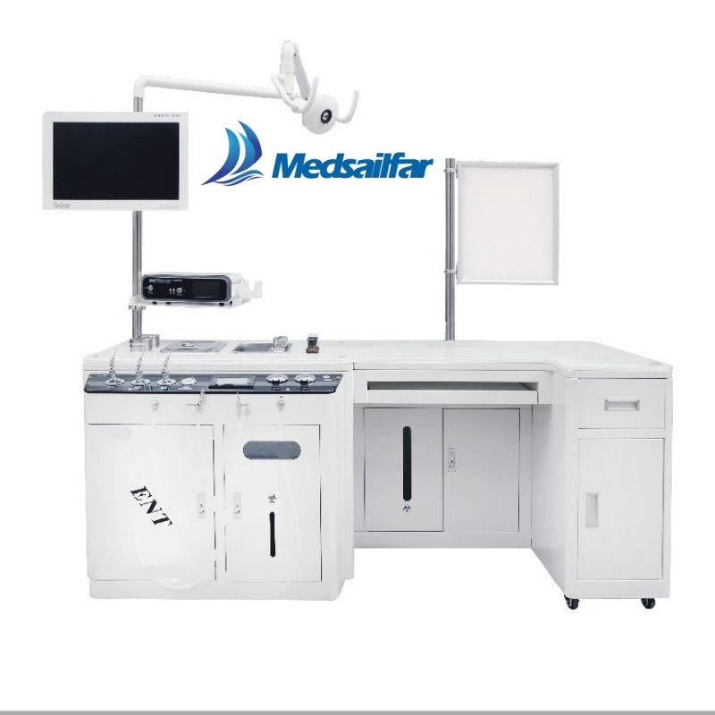 Endoscope Camera Examination Ent Workstation Diagnostic Treatment Unit for Hospital