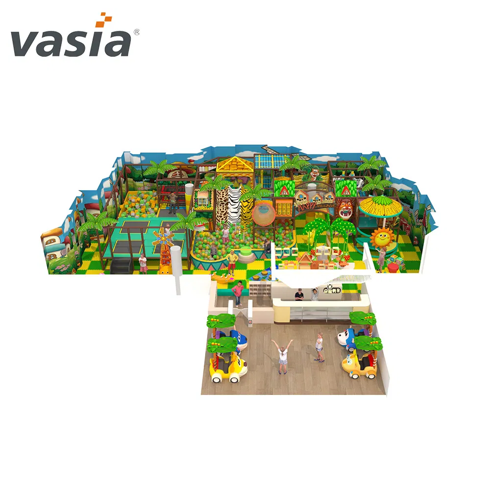 Commercial Plastic Soft Indoor/Outdoor Amusement Playground Sports Fitness/Gym Park Trampoline Equipment for Children/Kids
