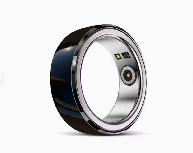 Homirn IP68 Waterproof Heart Rate Blood Oxygen Monitor Remote Photography Tracking Smart Fitness Tracker Ring