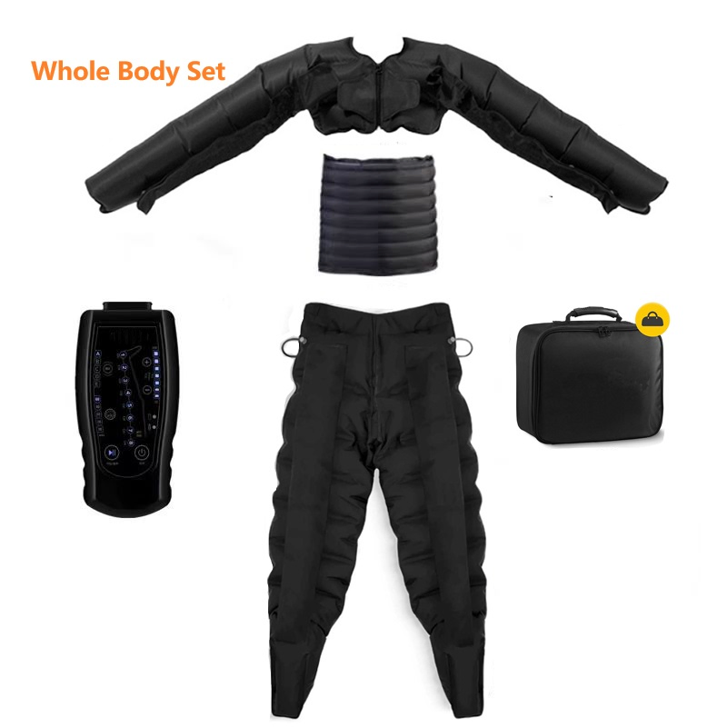 Factory OEM ODM Pump Controller Pneumatic Air Leg Compression Therapy Boots 8 Chamber Recovery Boots