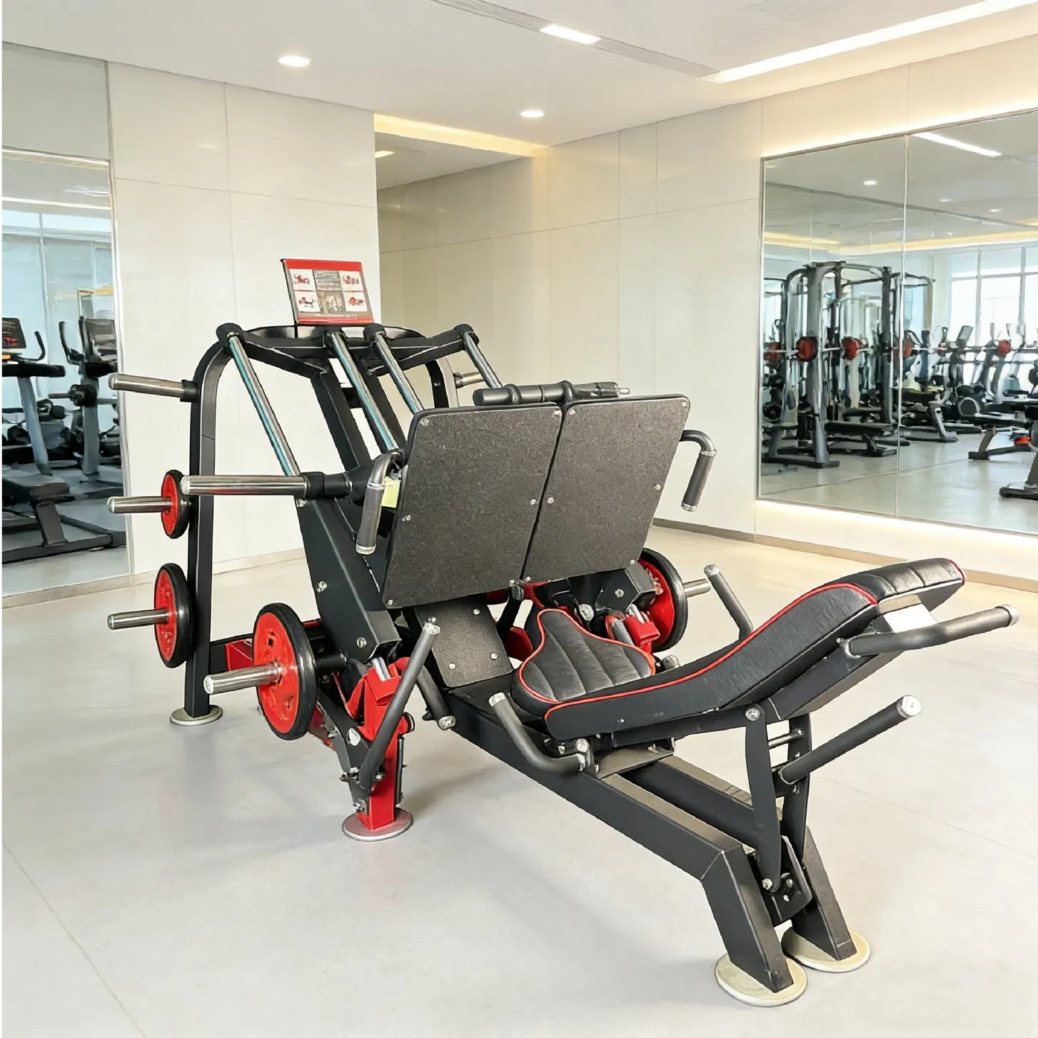 Commercial Factory Direct Dual System Super Linear Leg Press Power Rack Fitness Crossfit Functional Trainer Gym Equipment