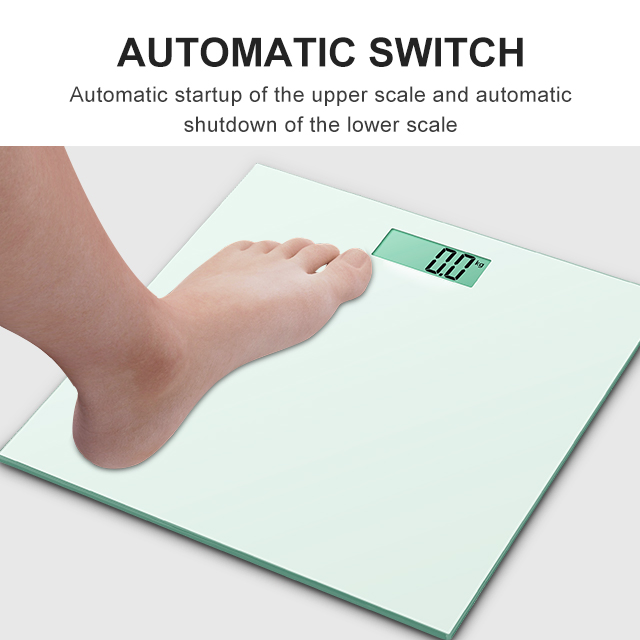 Smart Tempered Glass Bodyweight Scale Electronic Digital Body Fat Analyzer Scale (BRS-AD02)