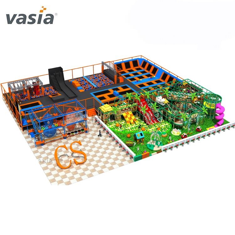 Professional Climbing Wall Colorful Children/Kids/Chlid Soft Play Games Jumping Indoor/Outdoor Bungee Fitness/Gym Trampoline