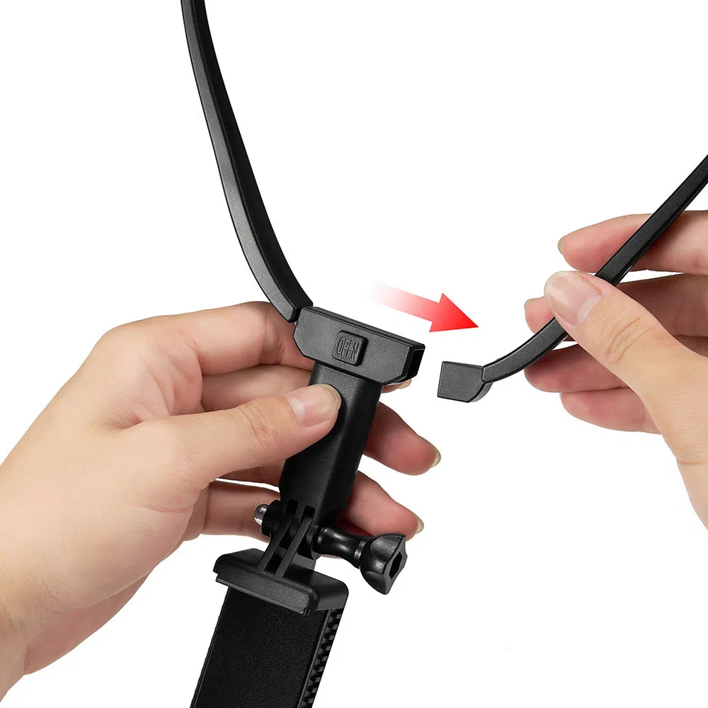 Selfie Neck Holder Mount Accessories Action Video Shoot Smartphone Bl15506