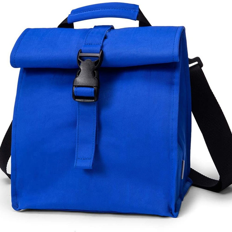 Fitness Fashion Food Safe Lining Men Work Thermal Mean Bag Portable Trendy Adults Insulated Rolltop Lunch Bag for Women