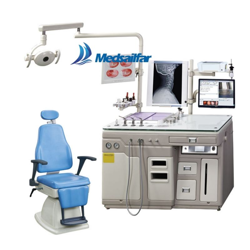 Endoscope Camera Examination Ent Workstation Diagnostic Treatment Unit for Hospital