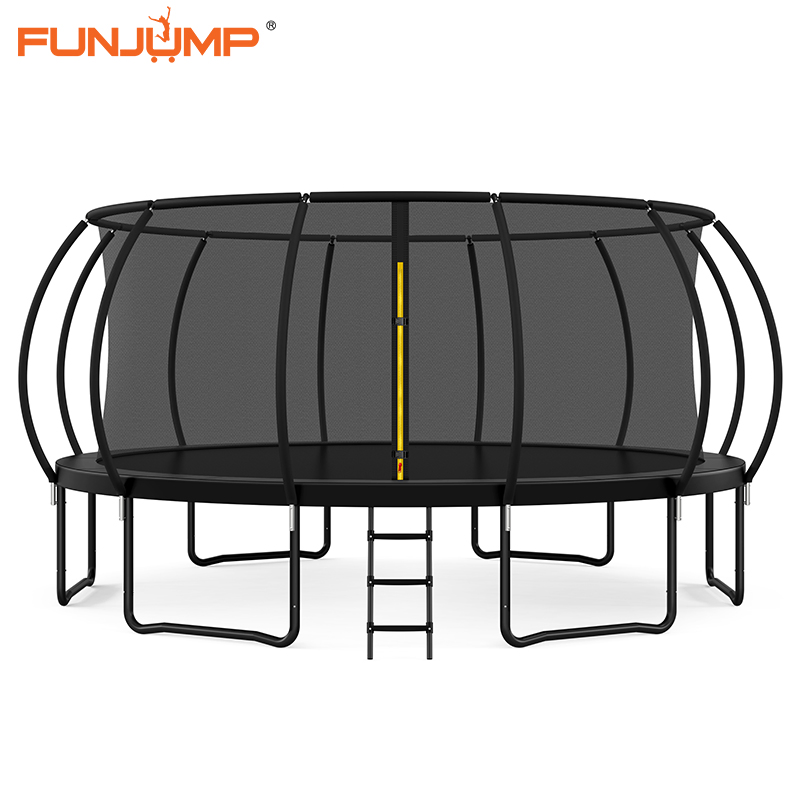 Funjump 16FT Outdoor Jumping Fitness Gymnastic Equipment Bungee Indoor Mini Round Child/Kids Bungee Board Trampoline for Sale