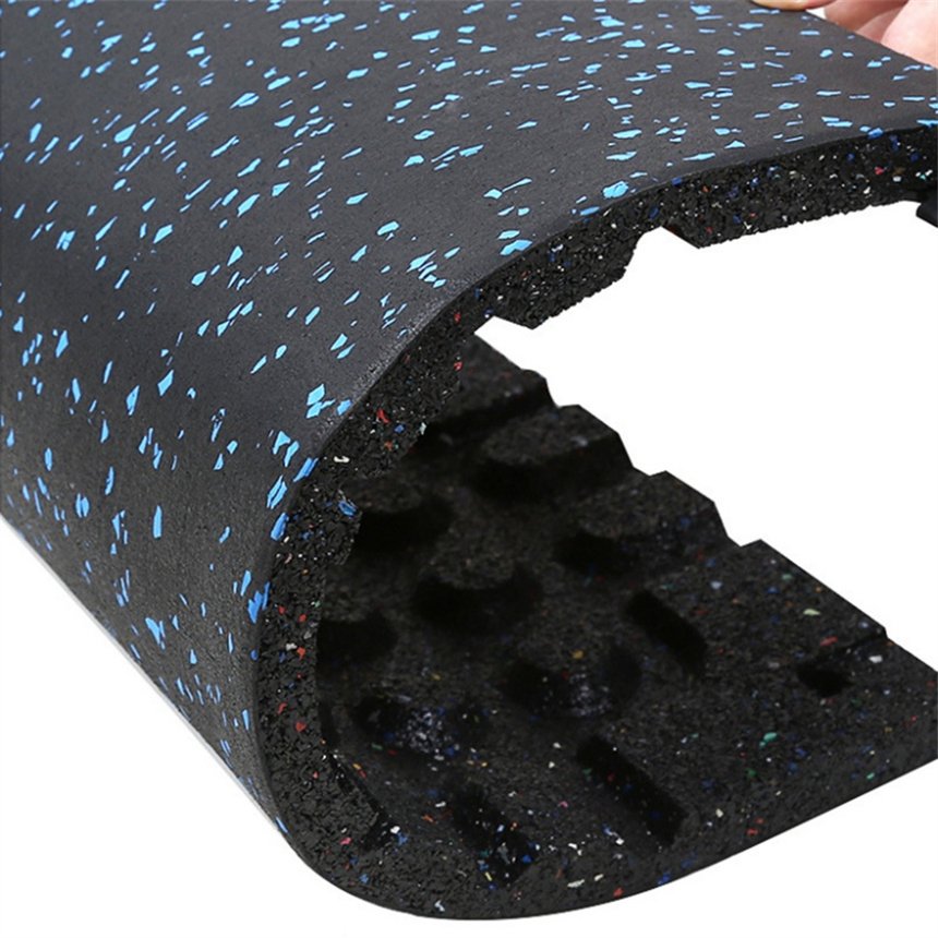 Waterproof Wear Resistant Anti-Slip Rubber Mats Gym Tiles Flooring for Home Hotel