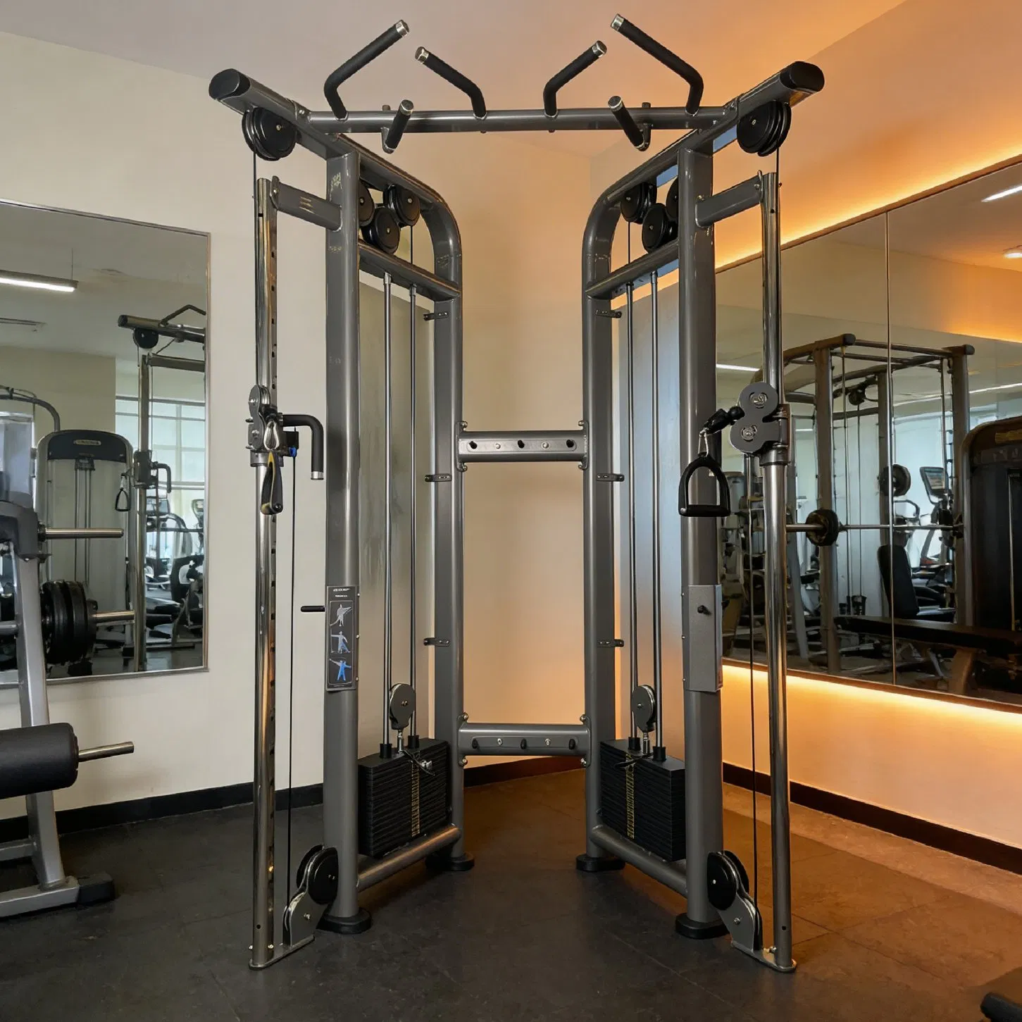 Functional Trainer for Strength Training Gym Equipment Sports Exercise Machine Strength Training Equipment Commercial Fitness Machine