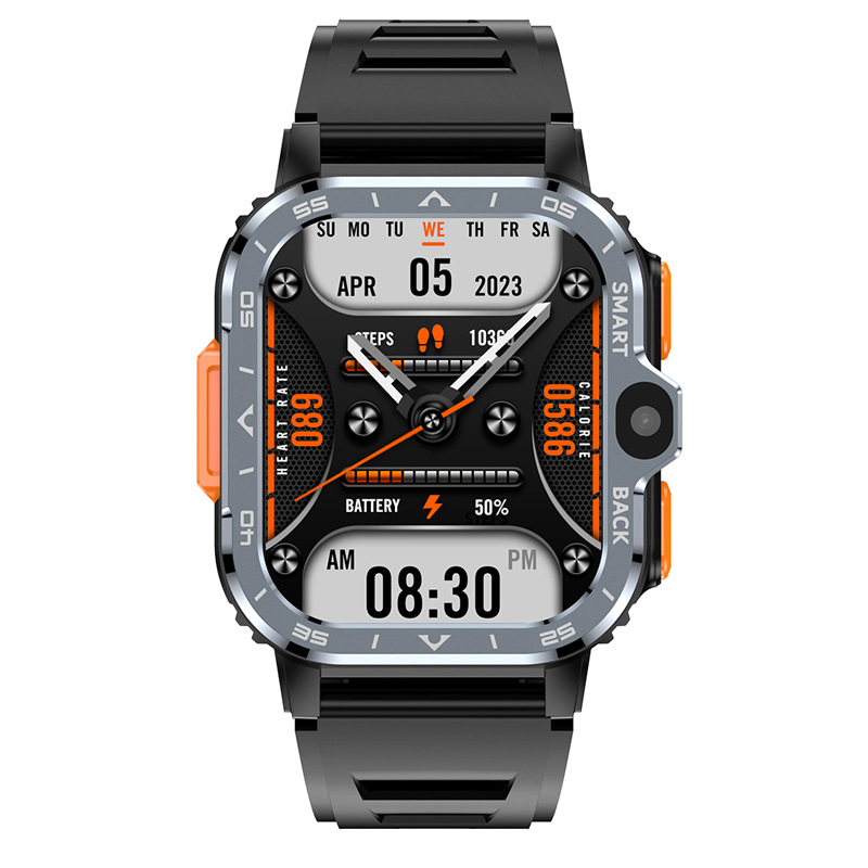 Bluetooth Smartwatch with High-Tech Features for Fitness Enthusiasts