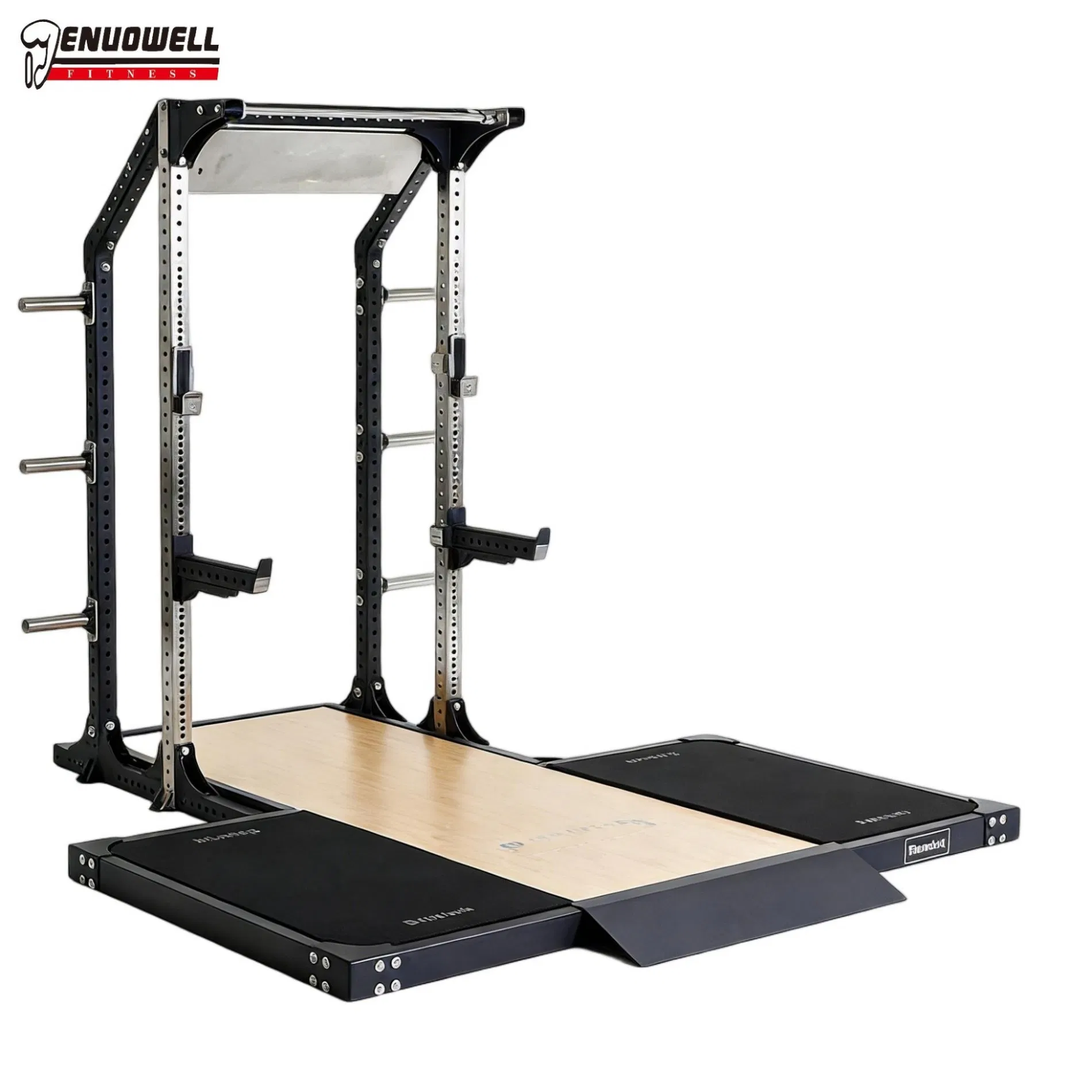 Industrial Strength Gym Rack for B2b Fitness Projects Supporting Functional Training