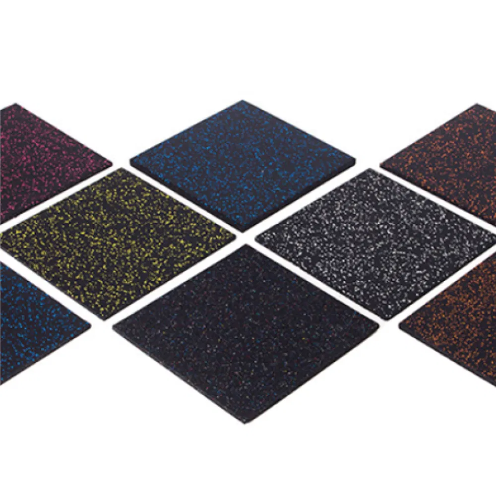 Gym Mult-Functional Rubber Shock Absorbent Workout Floor Fitness Mat