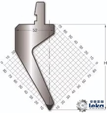 High Resistance Press Brake Tools Bending Machine Mould 42CrMo Steel Punch and Dies