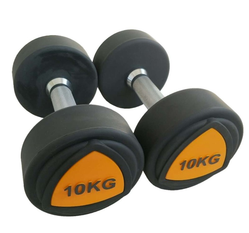 Factory Price High Quality Gym Accessories PU Dumbbell Free Weight