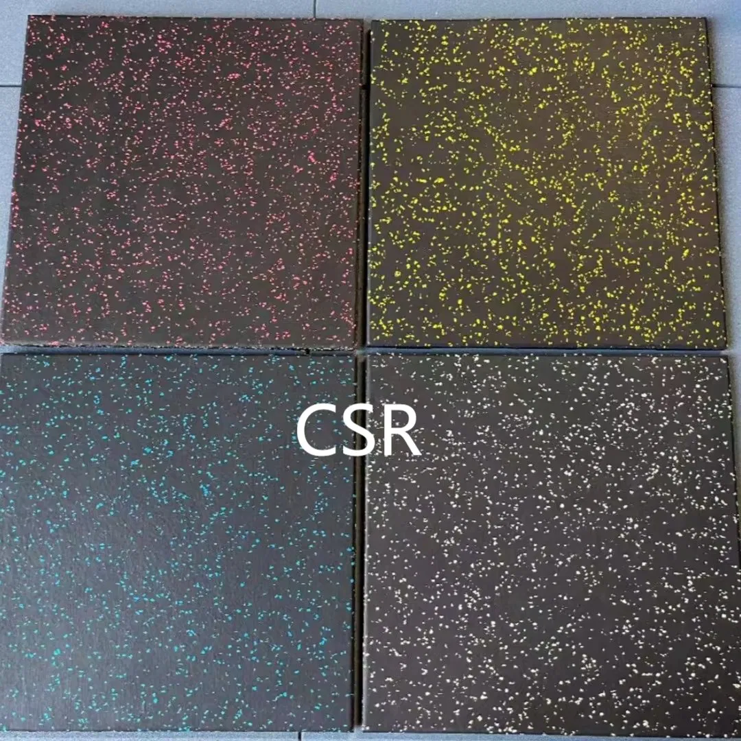 Non Toxic Eco Friendly Gym Flooring Mat Fitness Mat for Commercial Gym and Home Training