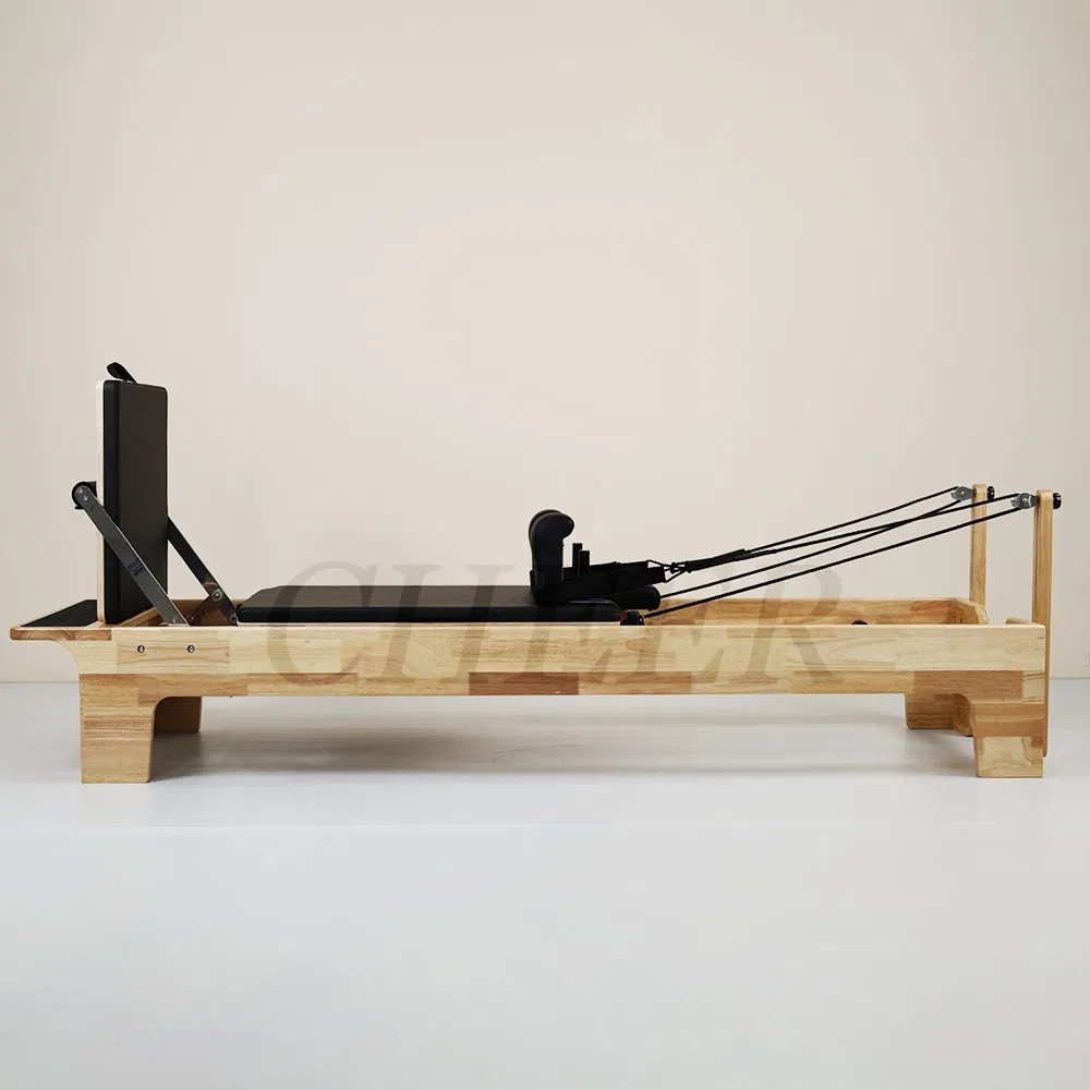 Cheer Professional Maple Wood Pilates Reformer for Yoga Studios and Home Gyms Factory Supply Wholesale