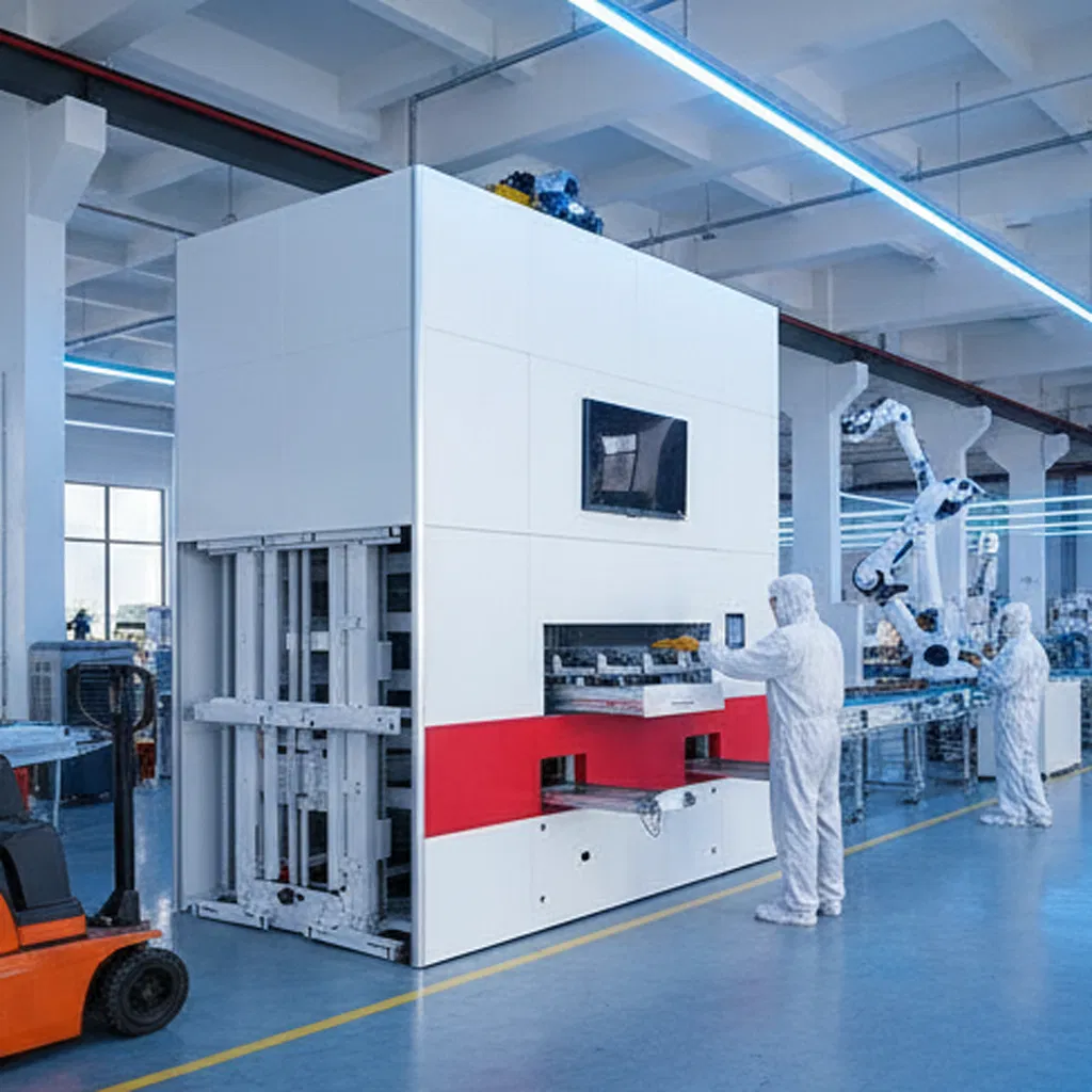 Innovative High-Density Storage Solutions for Smart Sorting Efficiency Vertical Lift Module Storage System