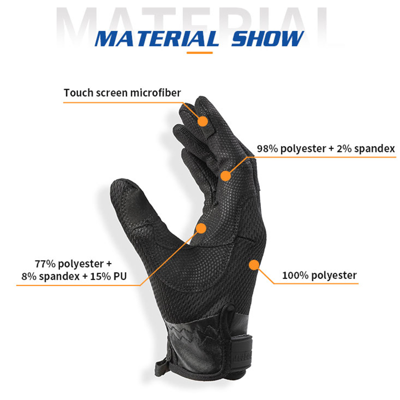 Emersongear Tactical Motorcycle Hunting Full Finger Sports Tactical Combat Gloves