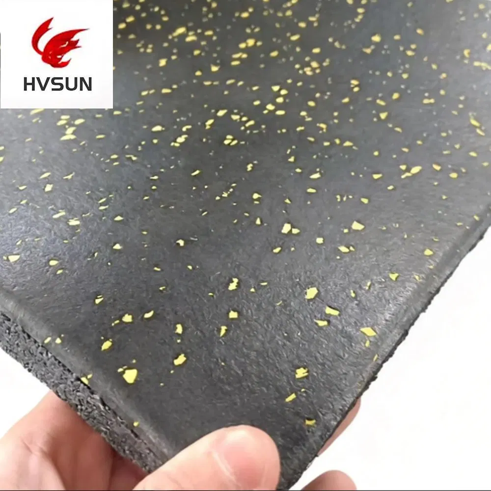 Exercise Equipment Rubber Flooring Gym Rubber Flooring for Home Gym, Heavy Weight Workout