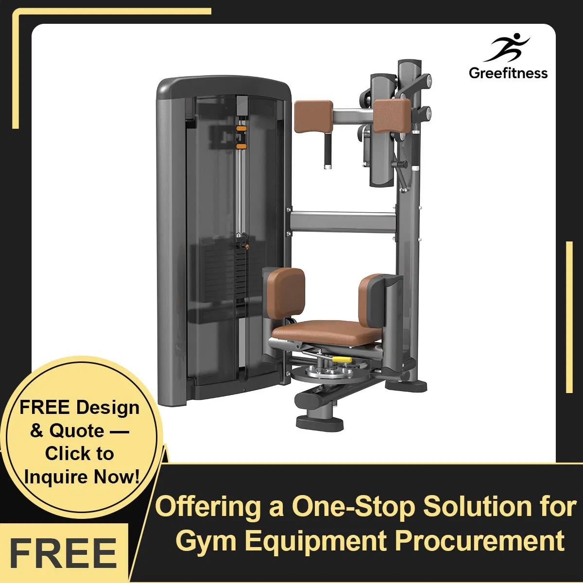 Commercial Gym Fitness Equipment Functional Trainer Machine Torso Rotation Exercise Training