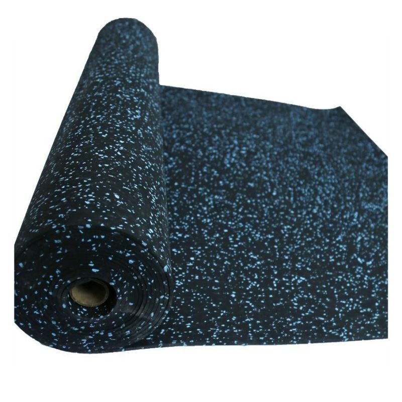 Anti-Slip Indoor Rubber Floor Shock Absorber Home Gym Mat Roll