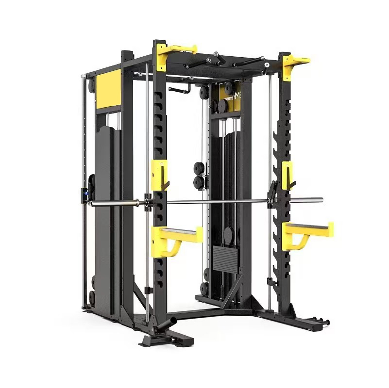 Certificated Multi Function Fitness Equipment with Smith Functional Trainer