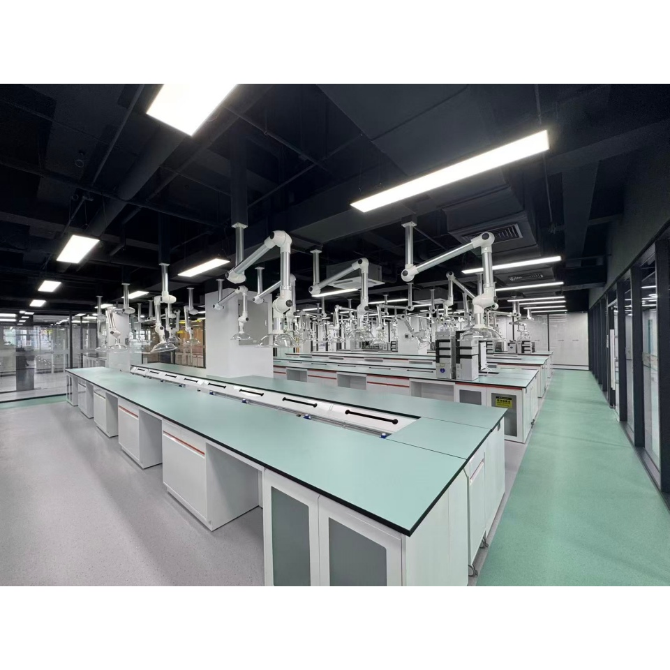 1500mm Length Aluminum Alloy Multifunctional Modular Hospital Lab Central Bench