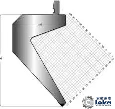 High Resistance Press Brake Tools Bending Machine Mould 42CrMo Steel Punch and Dies