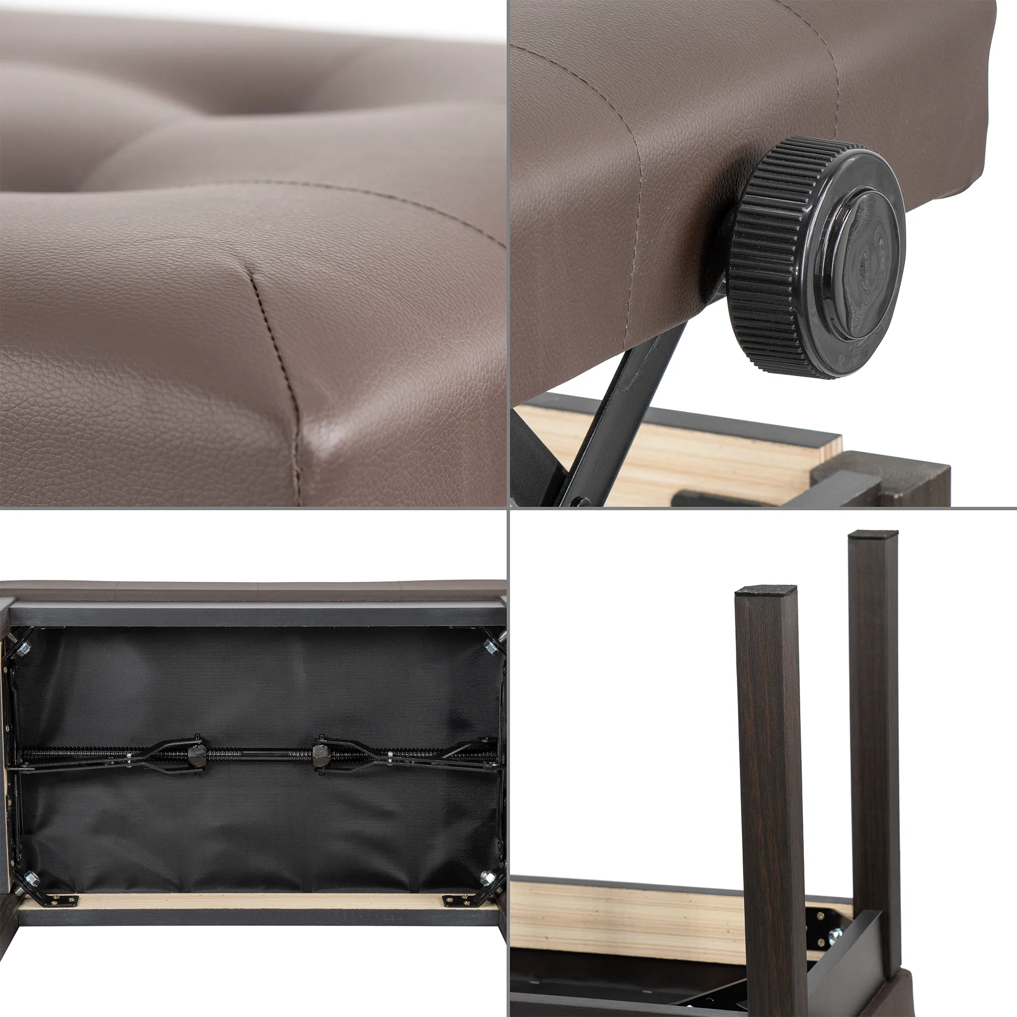 Kb-01 Professional Solid Wood Piano Stool Modern Wooden Bench From Factory Supply